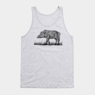 Indian Wild Pig Tank Top